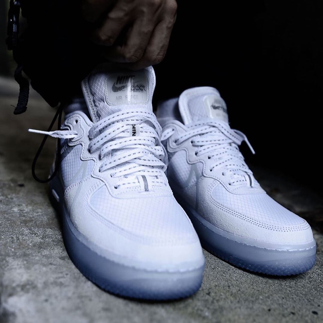 Nike Air Force 1 React QS White Ice CQ8879 100 Grailify